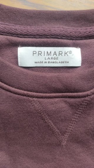 Sudadera morada Primark talla L