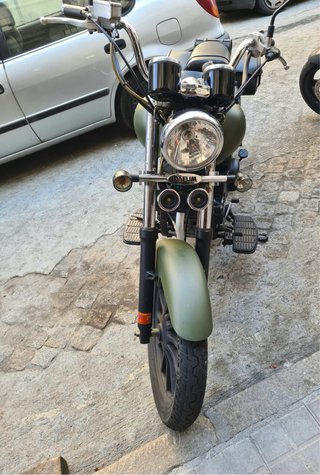 Daelim Daystar 125cc Cruiser Verde/Negra