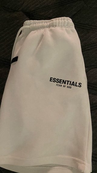 Pantalones Essentials Fear of God Blancos