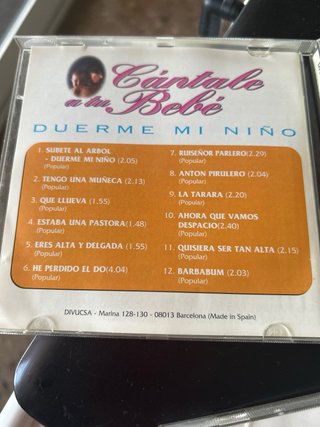 3 CDs Cántale a tu Bebé