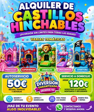 Alquiler Castillos Hinchables