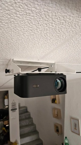 Proyector 4K + Pantalla Eléctrica 250x185cm