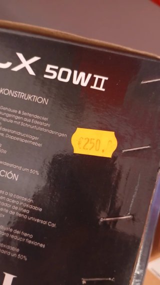 Carrete de pesca Okuma 4 rodamientos