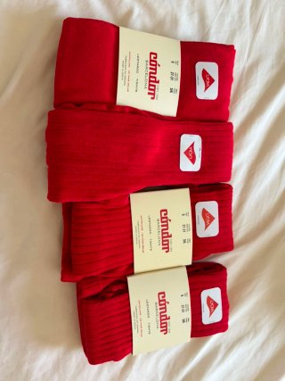 Leotardos Cóndor Rojo Talla 6 (27-31)