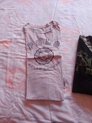 2 Camisetas Polo Ralph Lauren Talla G y Boxeur