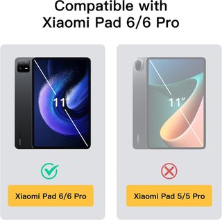 Pack 6 Fundas JETech Xiaomi Mi Pad 6/6 Pro