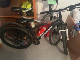 Bicicleta MTB Rockrider ST 120 como nueva