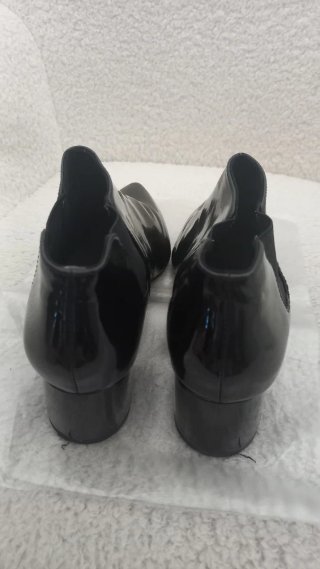 Botines Stradivarius Talla 37 Negros Charol