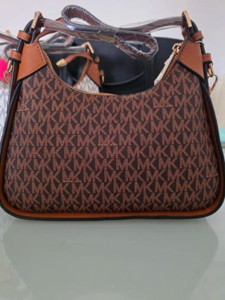 Bolso Michael Kors Marrón y Dorado