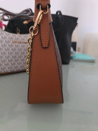 Bolso Michael Kors Marrón y Dorado