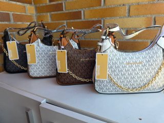 Bolso Michael Kors Marrón y Dorado