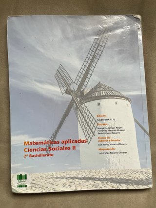 MATEMÁTICAS APLICADAS CIENCIAS SOCIALES II 2º B...