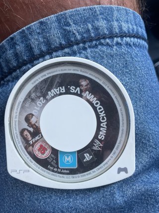 Jogo Psp Smack Down vs Raw 2010 THQ