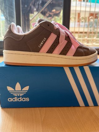 Adidas Campus 00s J Marrón y Rosa