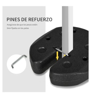 Pesos para pérgola plegable (Set de 4)