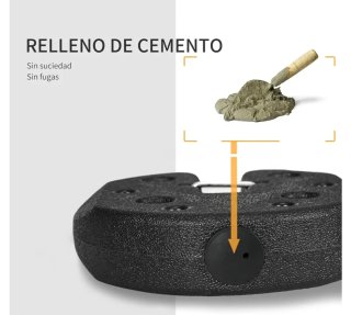 Pesos para pérgola plegable (Set de 4)