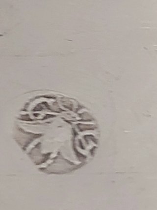 Rara Formaggiera Antica Placcata Argento