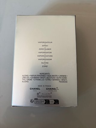 Chanel Allure Homme Sport Superleggera Perfume