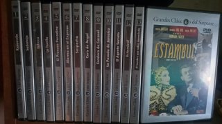 Colección DVD Grandes Clásicos del Suspense