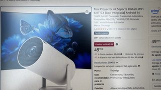 Mini Proyector 4K Portátil WIFI