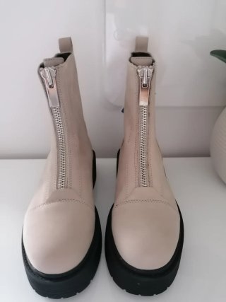 Stivaletti Geox Pelle Beige Tg 36