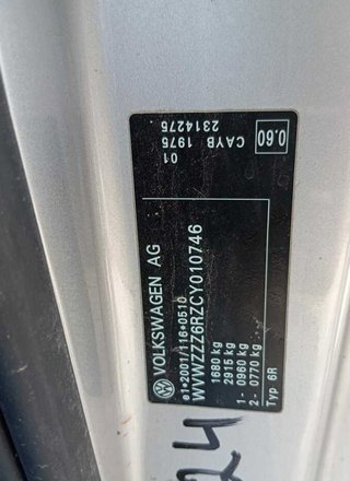 491695 refuerzo paragolpes trasero volkswagen polo