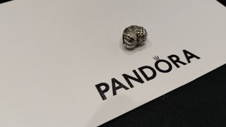 Corazón Pandora plata con Alas