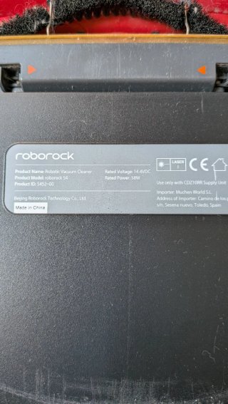 Robot Aspirador Roborock S4 Negro
