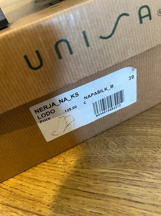 Botines Unisa Piel Marrón Talla 39