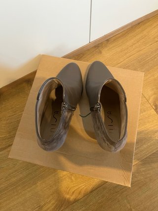 Botines Unisa Piel Marrón Talla 39
