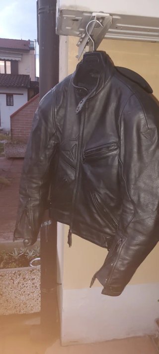 Giacca Pelle Dainese Moto Uomo