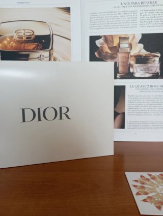 Neceser Dior Rosa y Plateado