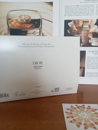 Neceser Dior Rosa y Plateado