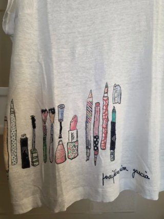 Camiseta Purificación García Blanca Talla M