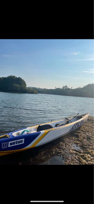 Kayak hinchable semi rigido de marca ventus nuevo