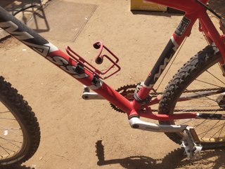 Bicicleta de Montaña Roja