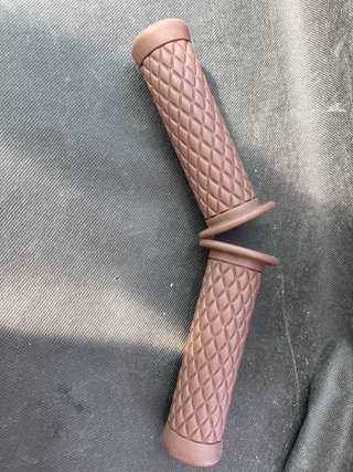 Puños de Goma Marrones