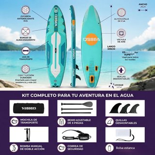 Tabla Paddle Surf Hinchable Nueva 335cm Touring