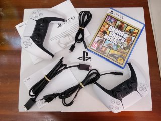 ESTRENA, PS5 SLIM 825 GB, + LECTOR + 2 MANDOS.