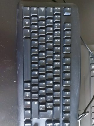 Teclado Microsoft Negro Cableado