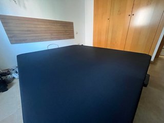 Canapé abatible tapizado 160x200