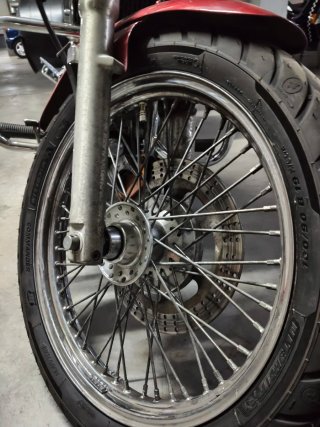 Kawasaki Vulcan EN 500 Cruiser Roja y Negra