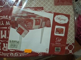 Tovaglia natalizia Preziosa Home 6 posti