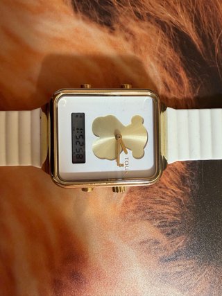 Reloj Tous Digital Mujer Oro y Blanco