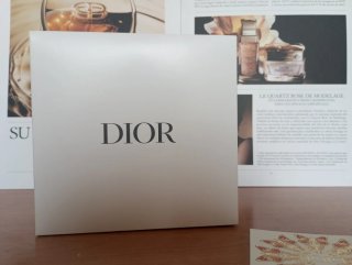 Neceser Dior Estrella Dorado y Rosa