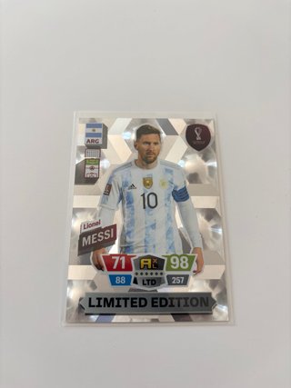 4 Cartas Messi Adrenalyn XL Mundial Qatar 2022