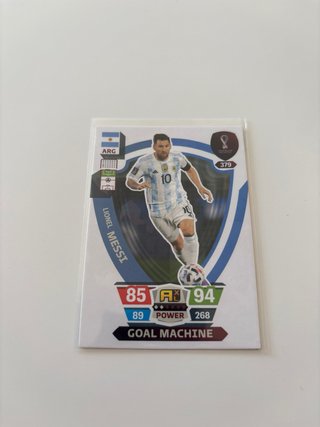 4 Cartas Messi Adrenalyn XL Mundial Qatar 2022
