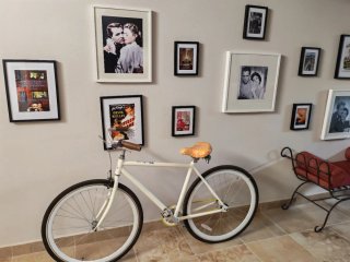 Bicicleta Fixie Vintage Color Crema