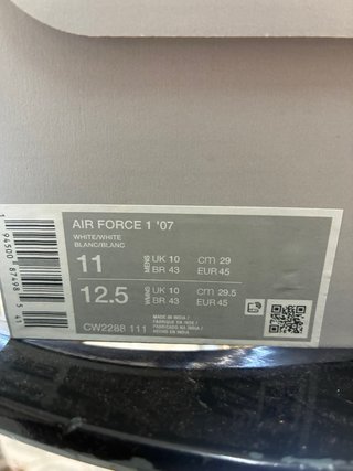 Nike Air Force 1 '07 Blancas