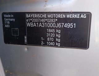 Refuerzo paragolpes trasero bmw serie lim. 491598